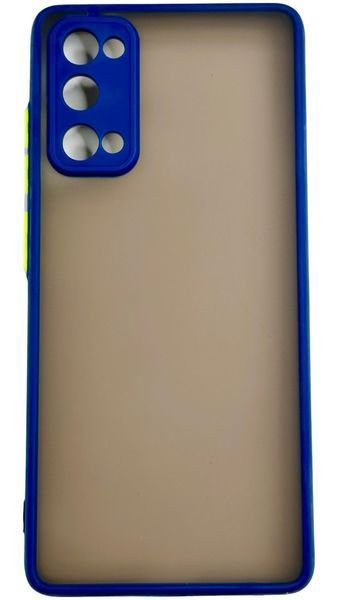 TPU чохол накладка Matte Color Case для Samsung Galaxy S20 FE синій 092220 фото