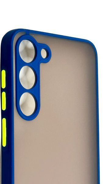 TPU чохол накладка Matte Color Case для Samsung Galaxy S23 Plus синій 092170 фото