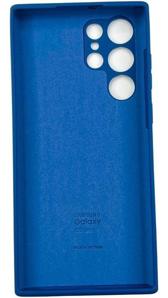 Чохол Soft touch для Samsung Galaxy S22 Ultra / синій 087739 фото