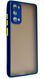 TPU чохол накладка Matte Color Case для Samsung Galaxy S20 FE синій 092220 фото 1