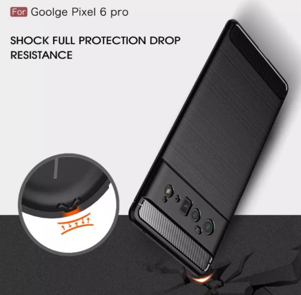 TPU чохол накладка Urban для Google Pixel 6 Pro / чорний 084954 фото