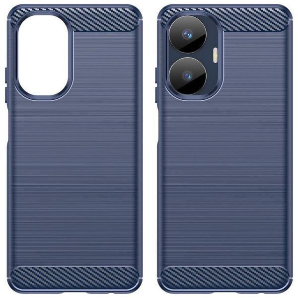 TPU чехол накладка Urban для Realme C55 / синій 089360 фото