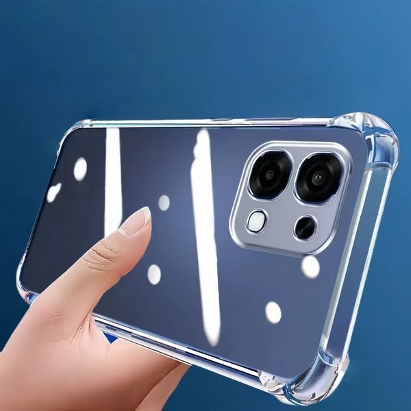Протиударний силіконовий чохол WXD для OPPO A6 Pro / прозорий 203761 фото