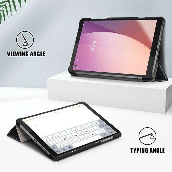 Шкіряний чохол-книжка Crazy Horse для Lenovo Tab M8 4th Gen rose gold 093866 фото