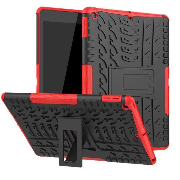 PC + TPU чехол Armor на Apple iPad 10.2" (2021 / 2020 / 2019) / красный 090862 фото