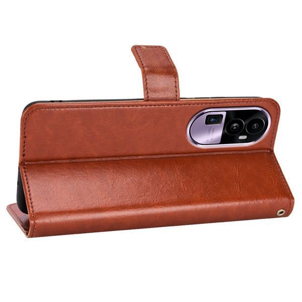 Чохол книжка Book case для OPPO Reno 10 Pro 5G коричневий 091163 фото