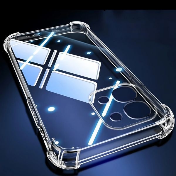 Протиударний силіконовий чохол WXD для OPPO A6 Pro / прозорий 203761 фото