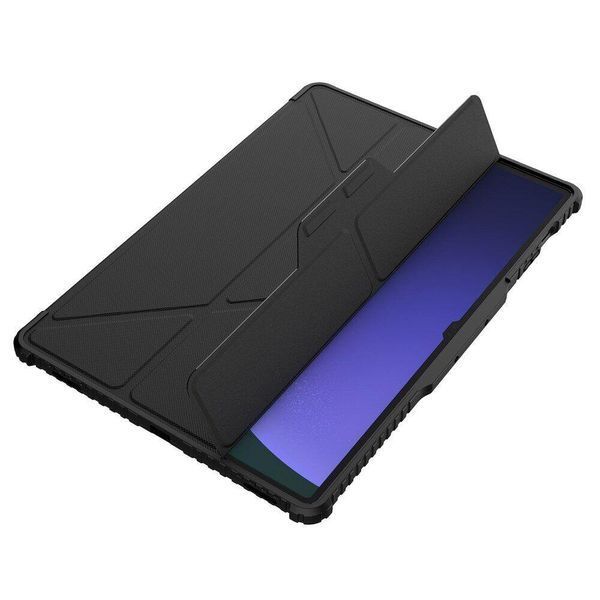 Чохол книжка Nillkin Bumper Leather Case Pro на Samsung Galaxy Tab S10 Ultra (14.6") / чорний 098615 фото