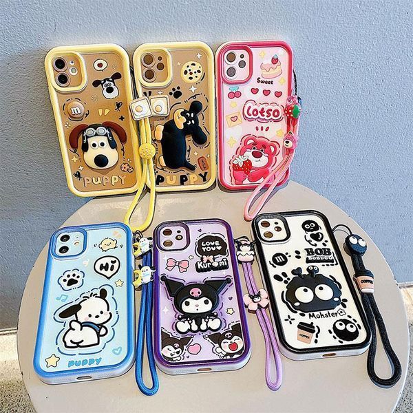 Чехол силиконовый Cartooncase на Tecno Spark Go 1 (KL4) / Puppy black 098306 фото