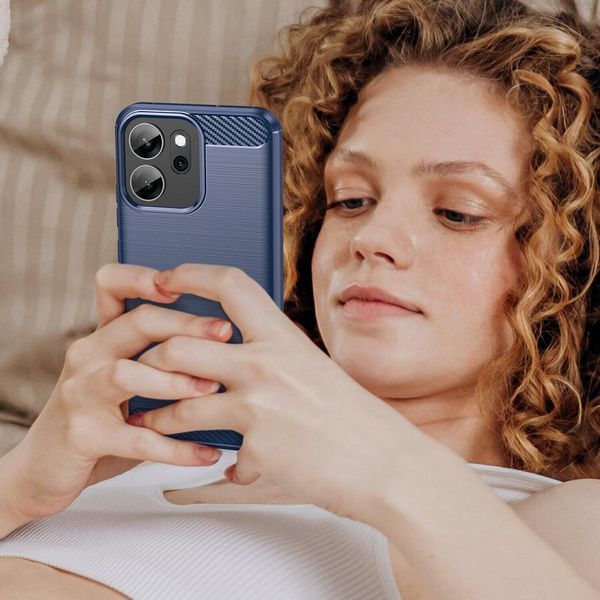 TPU чехол накладка Urban для OPPO Reno 14 FS / синий 100750 фото