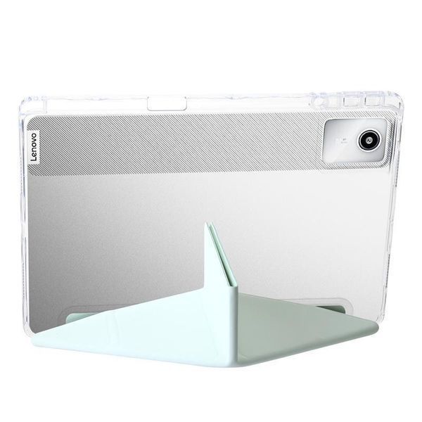 Чехол книжка Transparent Origami на Lenovo Tab K11 2024 (11") / голубой 099954 фото