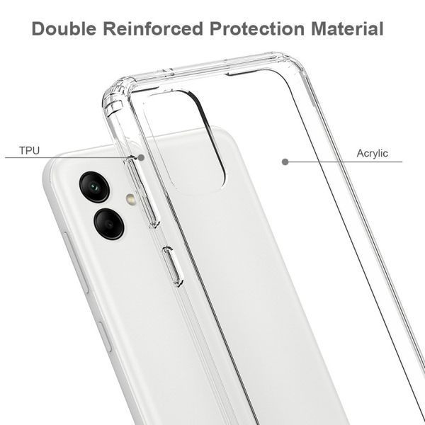 Ультратонкий 0,3 мм чохол для Samsung Galaxy A04 (на самсунг а04) прозорий 087039 фото