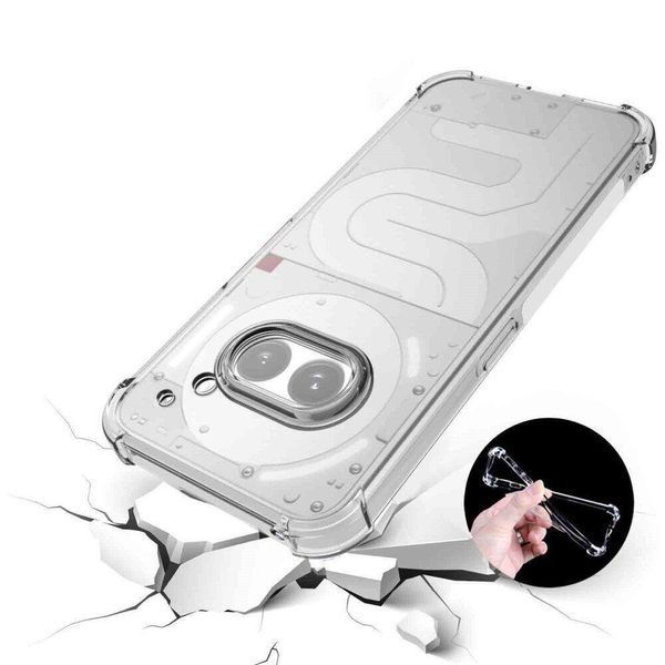 Чохол накладка WXD на Nothing Phone (2a) / прозорий 097390 фото