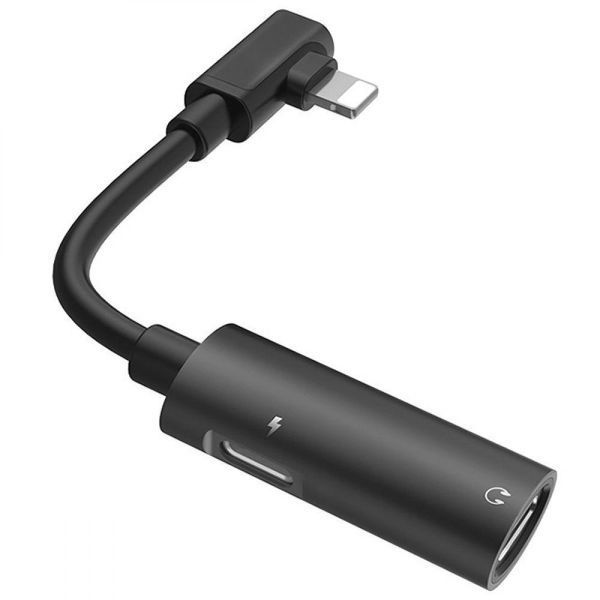 AUX кабель Hoco LS18 Lightning to Lightning + Lightning 80583 фото