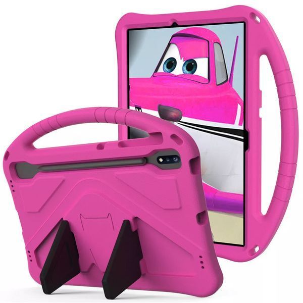 Чехол New Kids Case на Samsung Galaxy Tab S9 FE Plus (12.4") / розовый 099152 фото