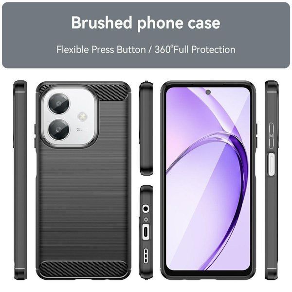 TPU чохол накладка Urban для OPPO A3 4G (CPH2669) / чорний 098233 фото