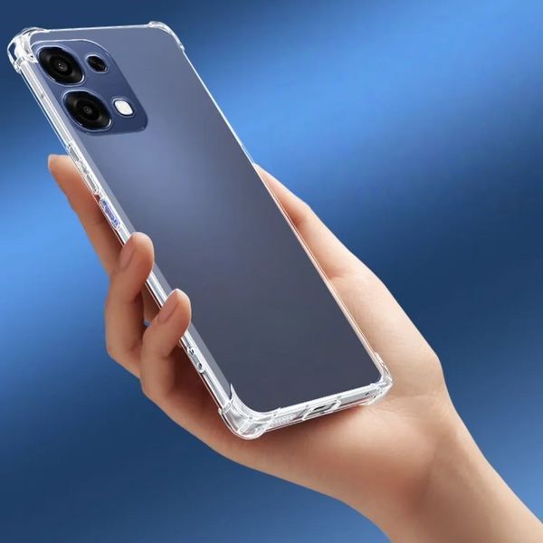 Протиударний силіконовий чохол WXD для OPPO A6 Pro / прозорий 203761 фото