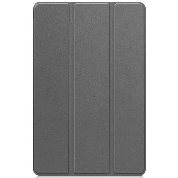 Шкіряний чохол книжка Crazy Horse для Lenovo Tab K11 Plus (11.45") / сірий 097435 фото