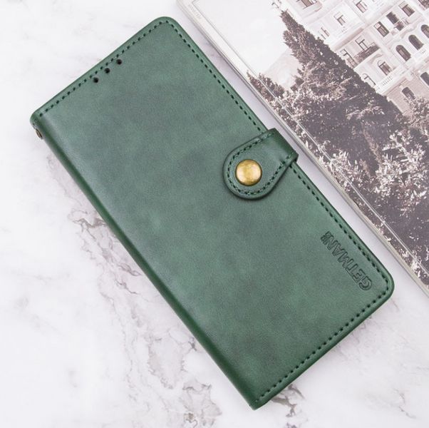 Кожаный чехол книжка Galant Book для Xiaomi Redmi 14C / зеленый 201188 фото