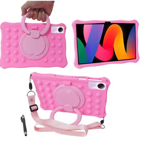 Чехол Pop it case на планшет Xiaomi&nbsp;Redmi Pad SE (11") / pink 098399 фото