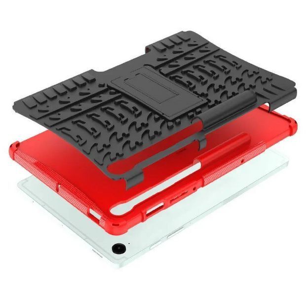 PC + TPU чехол Armor на Samsung Galaxy Tab S9 (11") / красный 200222 фото
