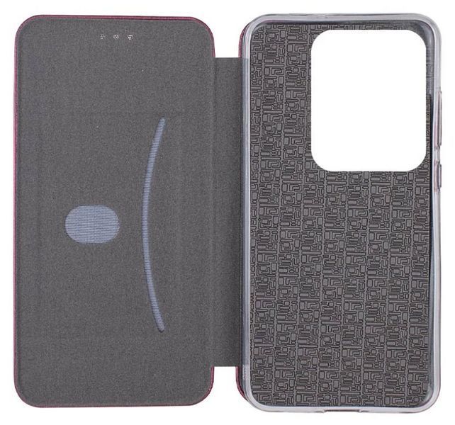 Чохол книжка Elegant book для Xiaomi 15 Pro / бордовий 203495 фото