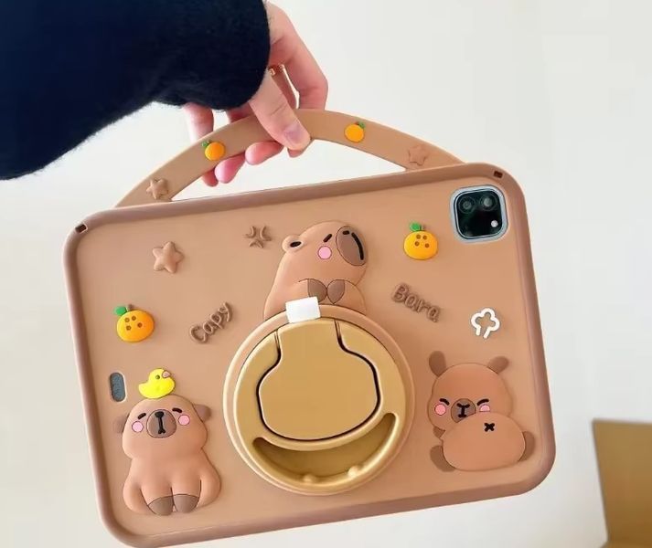 Чохол Happy Case на планшет Apple iPad 11" (A16) 2025 / CapyBara (з ремінцем) 203120 фото