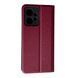 Чехол книжка Fibra case для Xiaomi Redmi Note 12 (4G) / бордовый 094435 фото 2