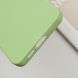 Чохол накладка TPU Liquid Silk для Samsung Galaxy S24 FE / фісташковий 201172 фото 5