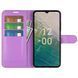 Чехол книжка Lichee для Nokia C32 фиолетовый 89913 фото 4