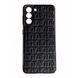 TPU чехол накладка Leather Case для Samsung Galaxy S21 FE (на самсунг с21 фе) кроко 086040 фото 1