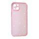 Чохол силіконовий Clear Shine на iPhone 15 / рожевий 095041 фото 1