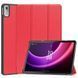 Кожаный чехол книжка Crazy Horse для Lenovo Tab P11 (2nd Gen) 11.5" / красный 092020 фото 1