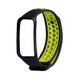 Ремінець Nike на Redmi Smart Band 2 Black and Green 89259 фото 2