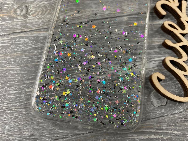 TPU чохол Star Glitter для iPhone XR прозорий 083180 фото