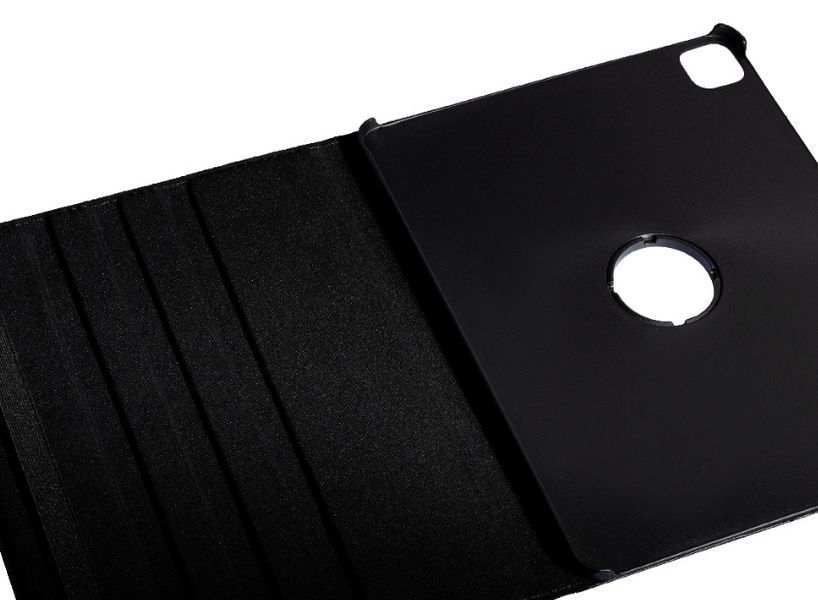 Шкіряний чохол-книжка 360 на Apple iPad Air 13 2024 (13") / чорний 200062 фото