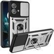 PC + TPU чохол Camshield Armor для Motorola Edge 40 Neo / сріблястий