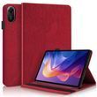 Чохол книжка Wood book на планшет Xiaomi Redmi K Pad (8.8") / червоний
