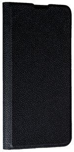 Кожаный чехол книжка Fibra case на Xiaomi Redmi Note 13 Pro (4G) / черный 200779 фото