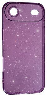 Чохол силіконовий Clear Shine на iPhone 17 Air / фіолетовий 203539 фото