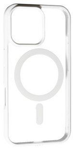 Чехол TPU+PC Color с поддержкой Magsafe для Apple iPhone 16 Pro Max / white 200834 фото