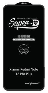 Захисне скло MIETUBL ESD для Xiaomi Redmi Note 12 Pro Plus / чорне 203829 фото