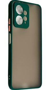 TPU чохол накладка Matte Color Case для Xiaomi Redmi Note 12 4G темно-зелений 092015 фото