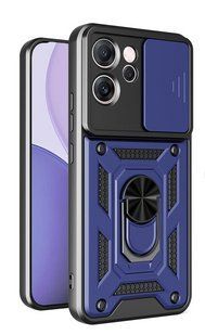 PC + TPU чехол Camshield armor на OPPO Reno 14 FS / синий 100349 фото