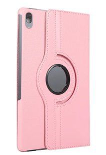 Кожаный чехол книжка 360 для Lenovo Tab P12 (12.7") / розовый 096535 фото