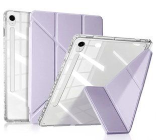 Чохол книжка Transparent Origami на на Samsung Galaxy Tab S10 FE (10.9") /фіалковий 100948 фото