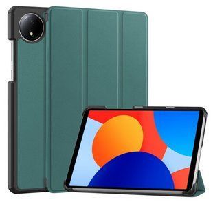 Чехол книжка Crazy Horse на Xiaomi Redmi Pad SE (8.7") 2024 / зеленый 200503 фото