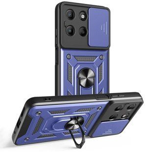 PC + TPU чохол Camshield Armor для Motorola G15 Power / синій 202993 фото