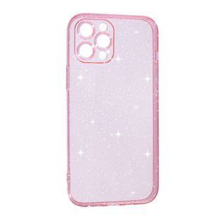 Чохол силіконовий Clear Shine для Apple iPhone 12 Pro / рожевий 094497 фото