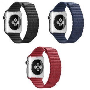 Ремінець Apple Watch Leather Loop 38 mm/40 mm (3 види) 16608 фото